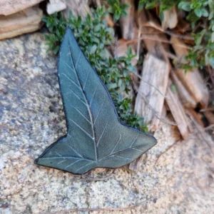 Kožená lístková brož Mirkwood
